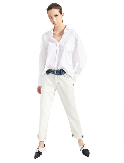 Jeans boyfriend sbiancati