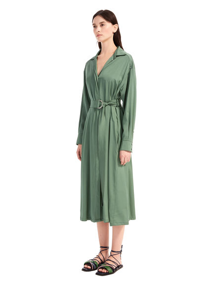 Abito chemisier in stile militare