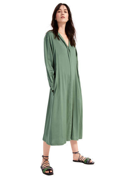 Abito chemisier in stile militare