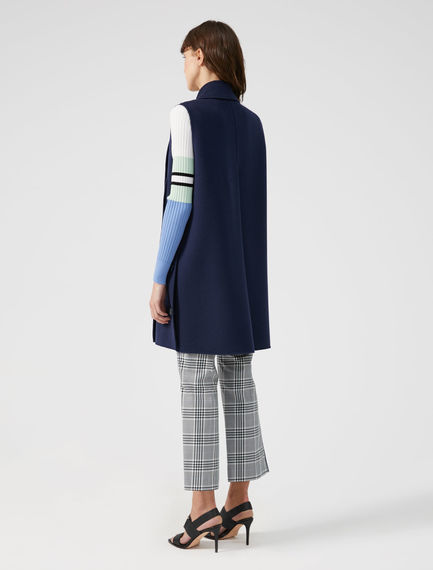 Gilet in lana bicolor