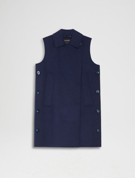 Gilet in lana bicolor