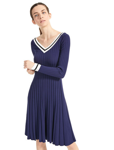 Abito aderente in maglia