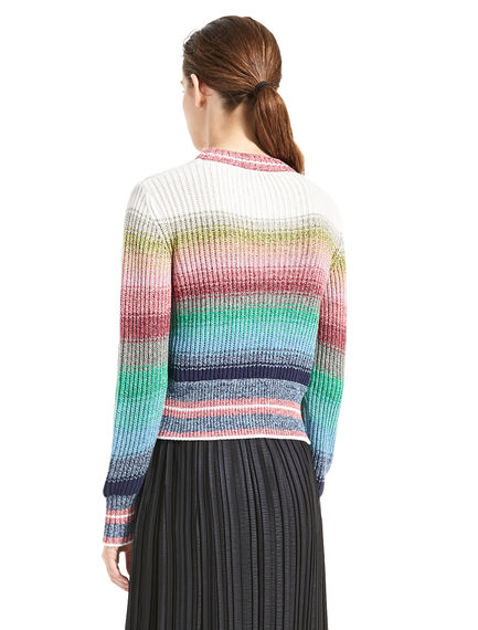 Maglia a righe dégradé
