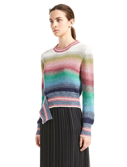 Maglia a righe dégradé