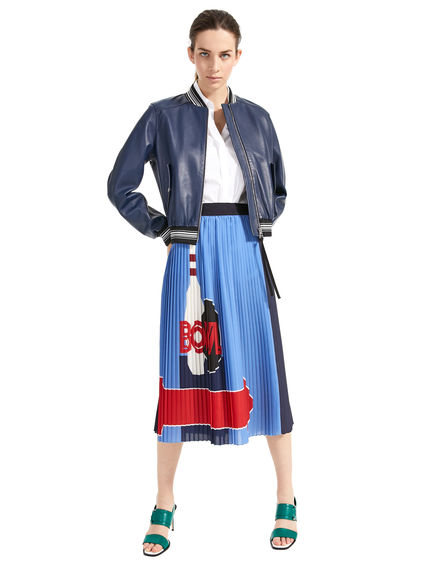 Bomber in nappa