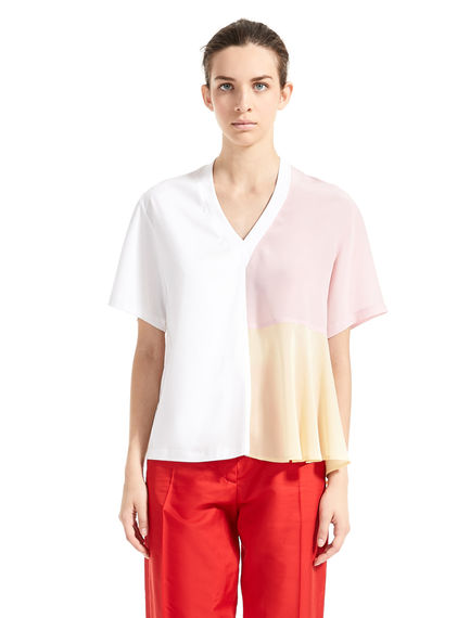 T-shirt effetto acquerello