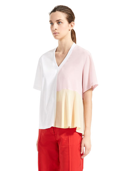 T-shirt effetto acquerello