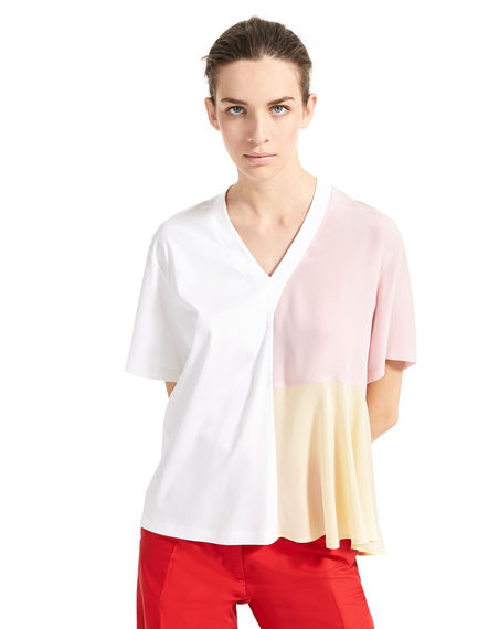 T-shirt effetto acquerello
