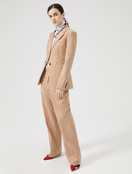 Pantaloni ampi in lana