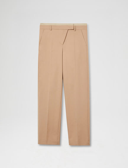 Pantaloni ampi in lana