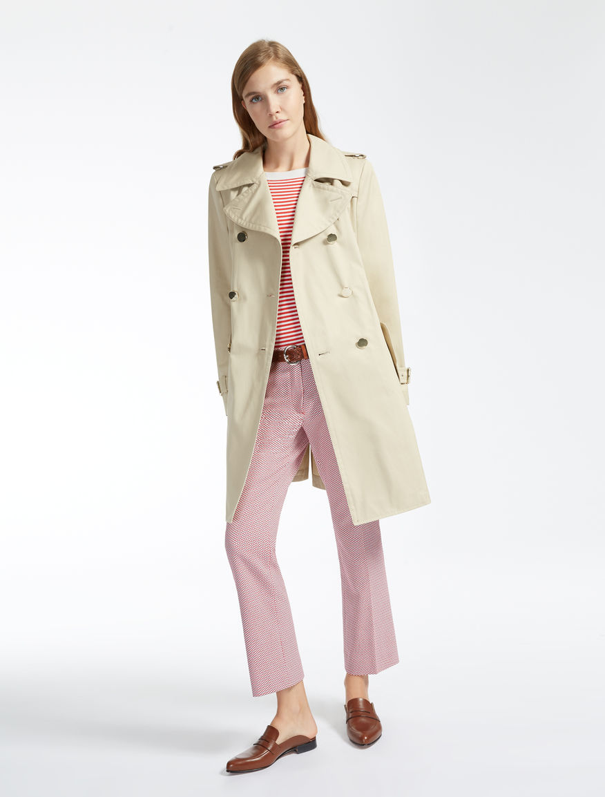 Cotton raincoat Weekend Maxmara Cotton raincoat Weekend Maxmara