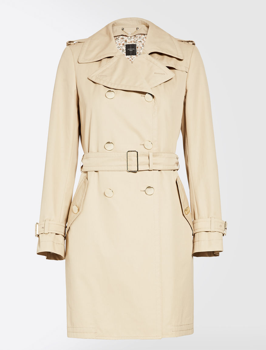 Cotton raincoat Weekend Maxmara Cotton raincoat Weekend Maxmara