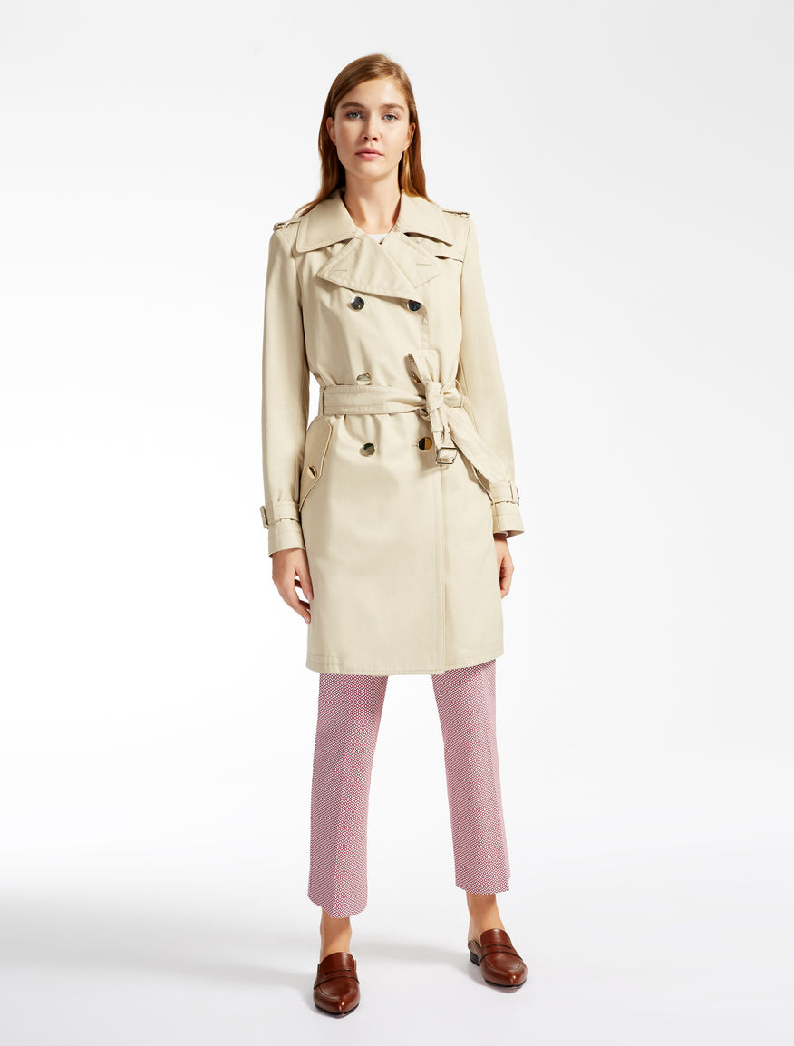 Cotton raincoat Weekend Maxmara Cotton raincoat Weekend Maxmara