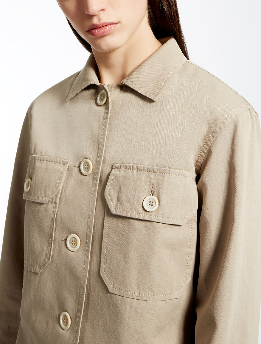 Cotton and linen jacket Weekend Maxmara Cotton and linen jacket Weekend Maxmara