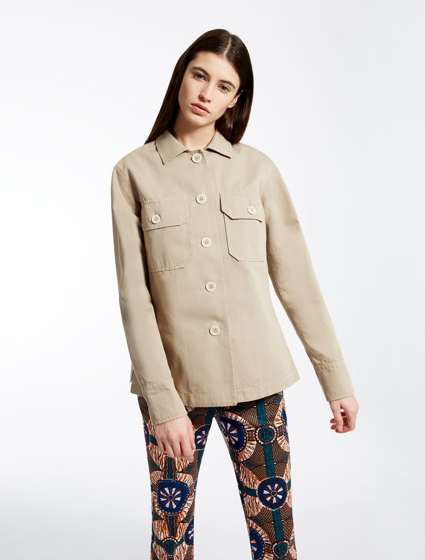 Cotton and linen jacket Weekend Maxmara Cotton and linen jacket Weekend Maxmara