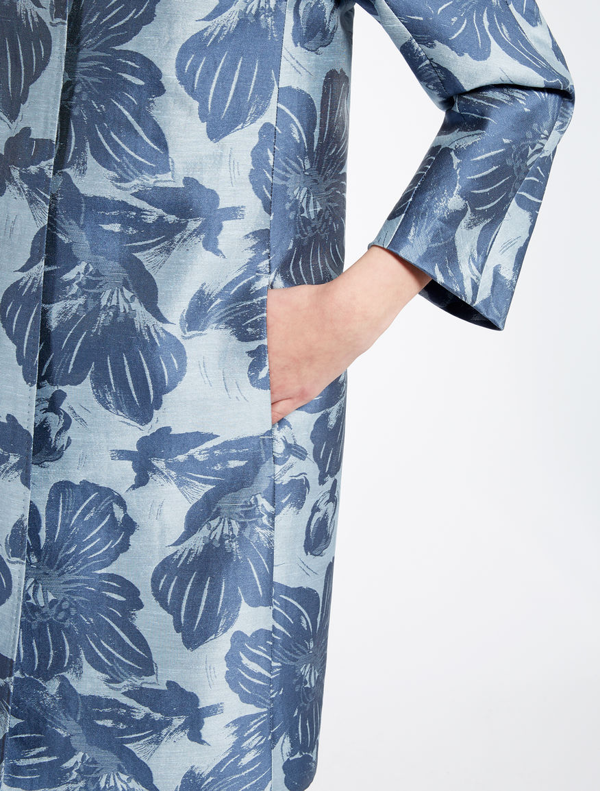Jacquard duster coat Weekend Maxmara Jacquard duster coat Weekend Maxmara