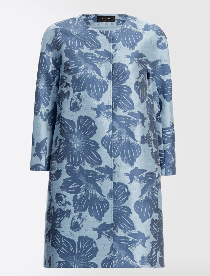 Jacquard duster coat Weekend Maxmara Jacquard duster coat Weekend Maxmara
