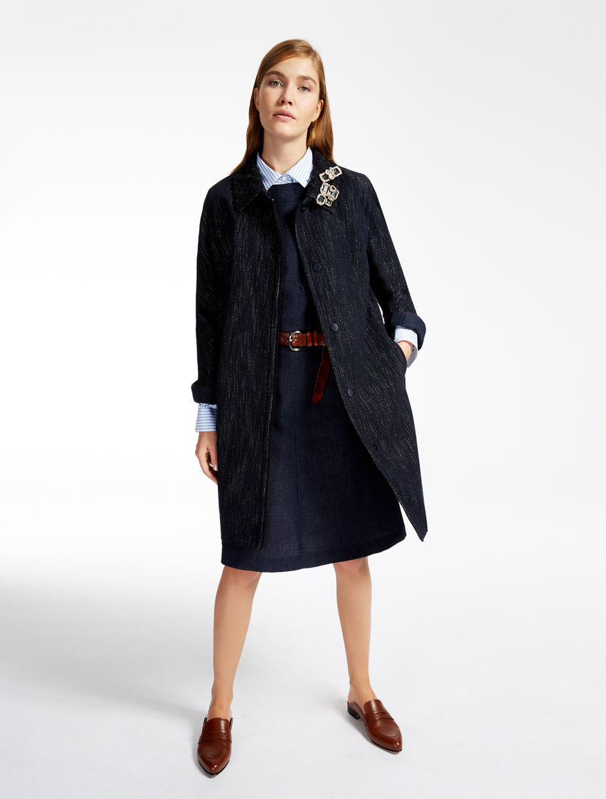 Denim duster coat Weekend Maxmara Denim duster coat Weekend Maxmara