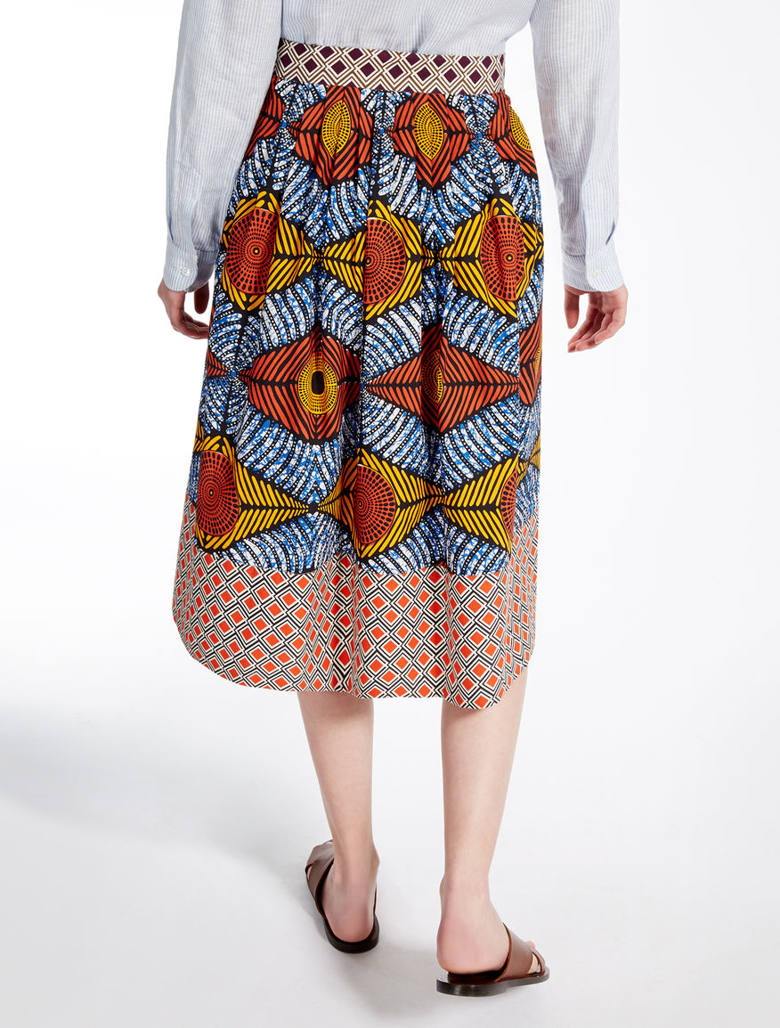Cotton poplin skirt Weekend Maxmara Cotton poplin skirt Weekend Maxmara