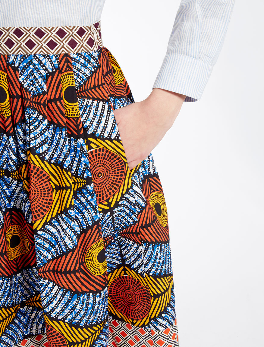Cotton poplin skirt Weekend Maxmara Cotton poplin skirt Weekend Maxmara