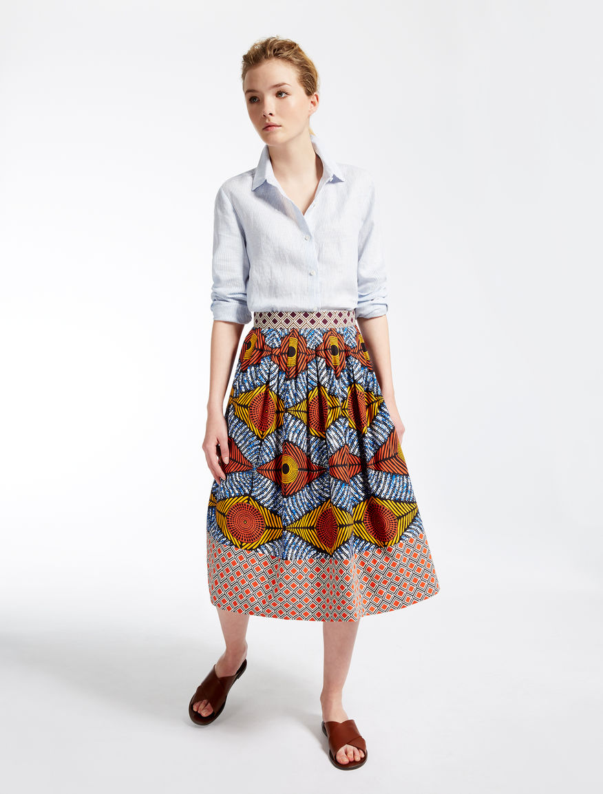 Cotton poplin skirt Weekend Maxmara Cotton poplin skirt Weekend Maxmara