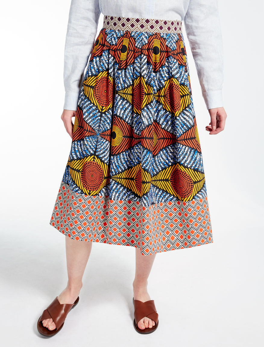 Cotton poplin skirt Weekend Maxmara Cotton poplin skirt Weekend Maxmara