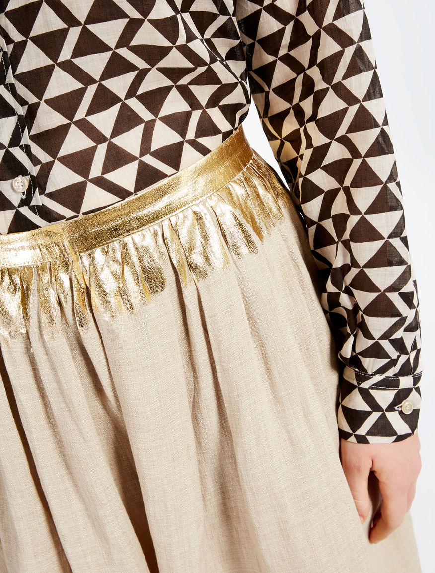 Linen skirt Weekend Maxmara Linen skirt Weekend Maxmara