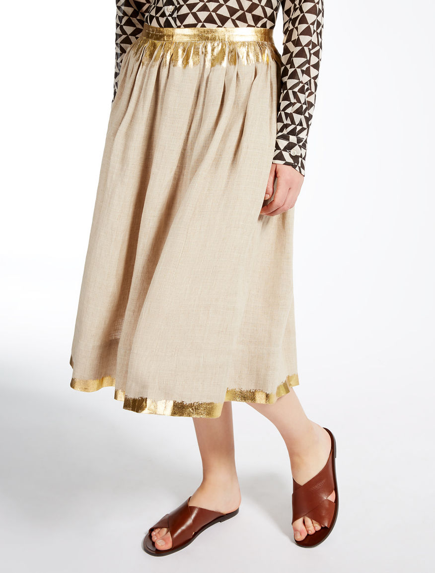 Linen skirt Weekend Maxmara Linen skirt Weekend Maxmara