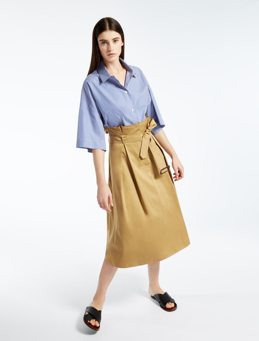 Cotton poplin shirt Weekend Maxmara Cotton poplin shirt Weekend Maxmara