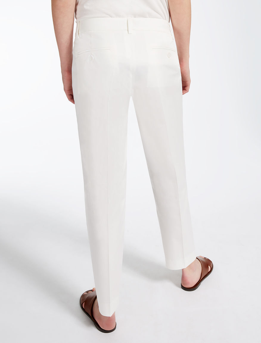 Stretch cotton trousers Weekend Maxmara Stretch cotton trousers Weekend Maxmara