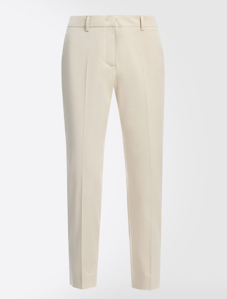 Stretch cotton trousers Weekend Maxmara Stretch cotton trousers Weekend Maxmara