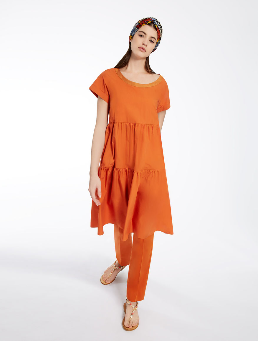 Cotton satin trousers Weekend Maxmara Cotton satin trousers Weekend Maxmara