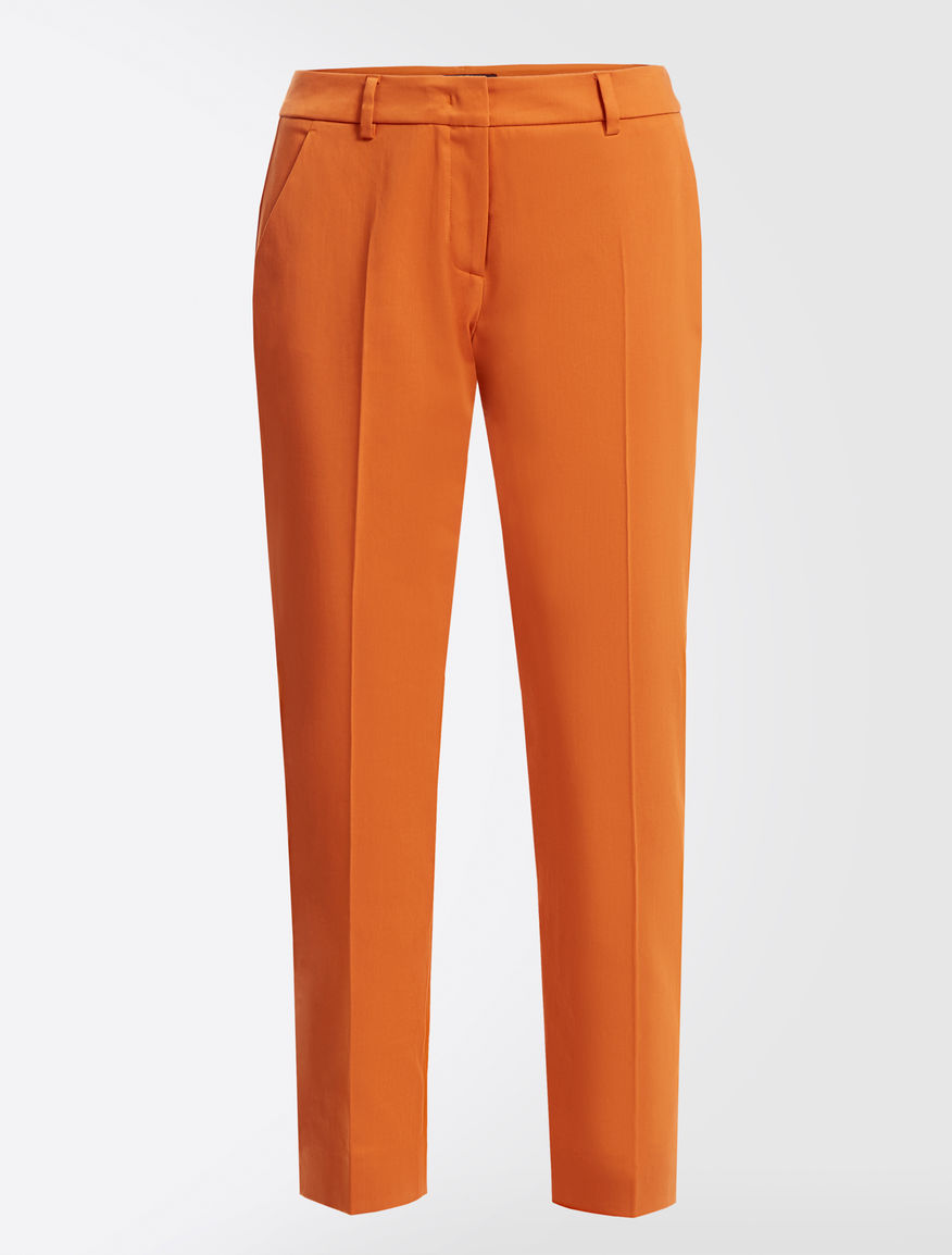 Cotton satin trousers Weekend Maxmara Cotton satin trousers Weekend Maxmara