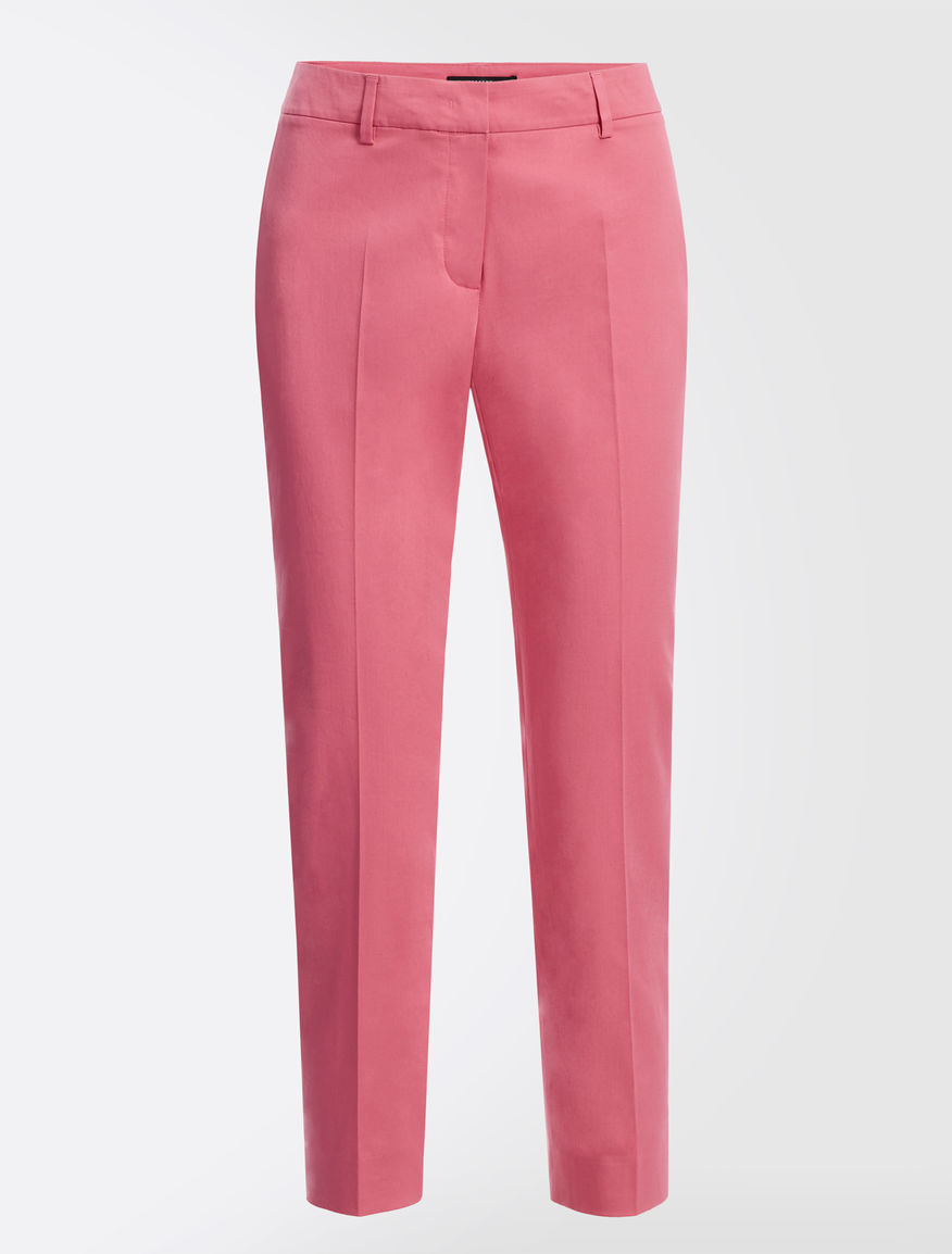 Cotton satin trousers Weekend Maxmara Cotton satin trousers Weekend Maxmara