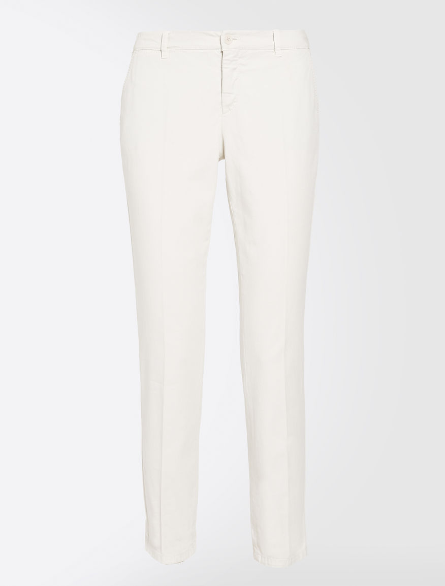 Stretch cotton trousers Weekend Maxmara Stretch cotton trousers Weekend Maxmara