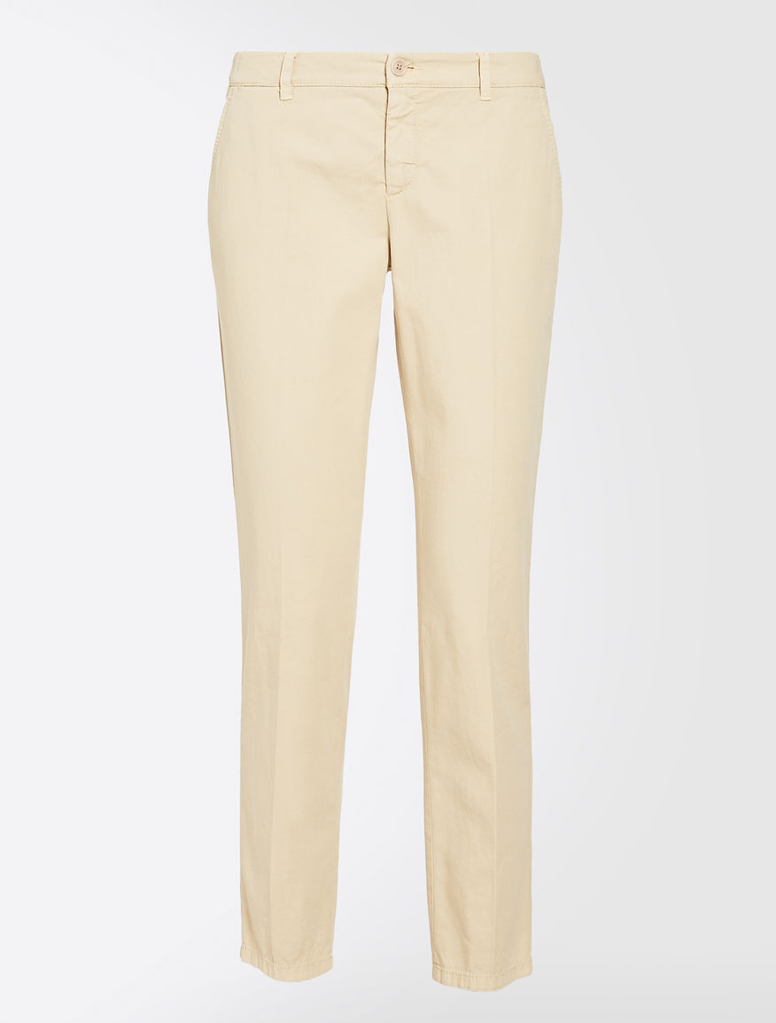 Stretch cotton trousers Weekend Maxmara Stretch cotton trousers Weekend Maxmara
