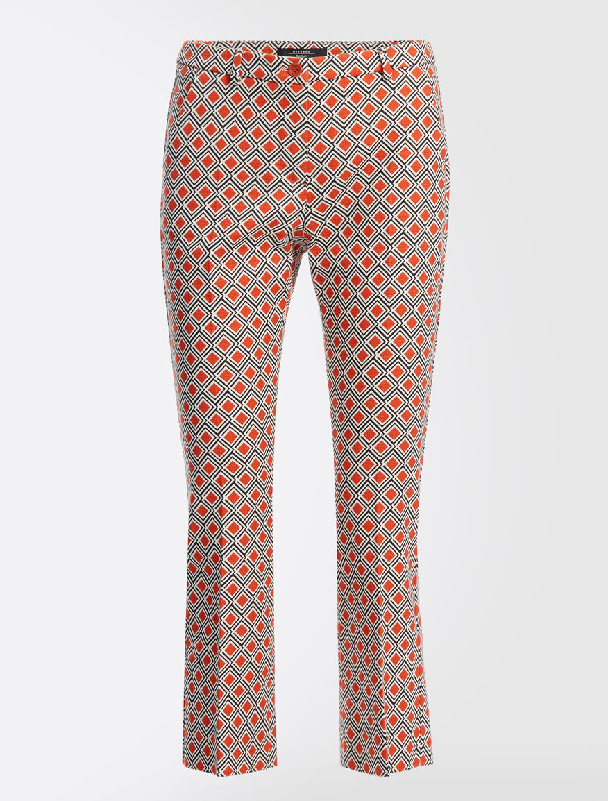 Stretch cotton trousers Weekend Maxmara Stretch cotton trousers Weekend Maxmara