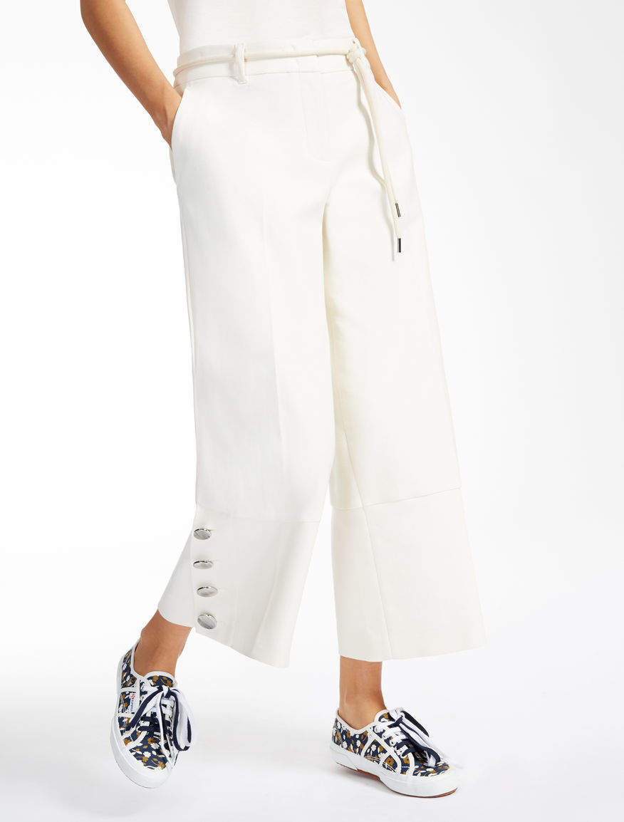 Stretch cotton trousers Weekend Maxmara Stretch cotton trousers Weekend Maxmara