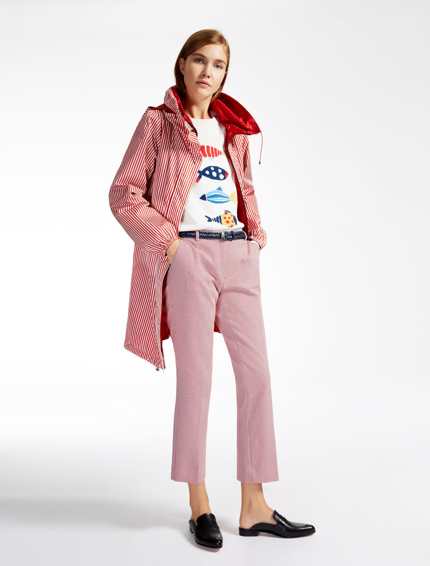 Stretch cotton trousers Weekend Maxmara Stretch cotton trousers Weekend Maxmara