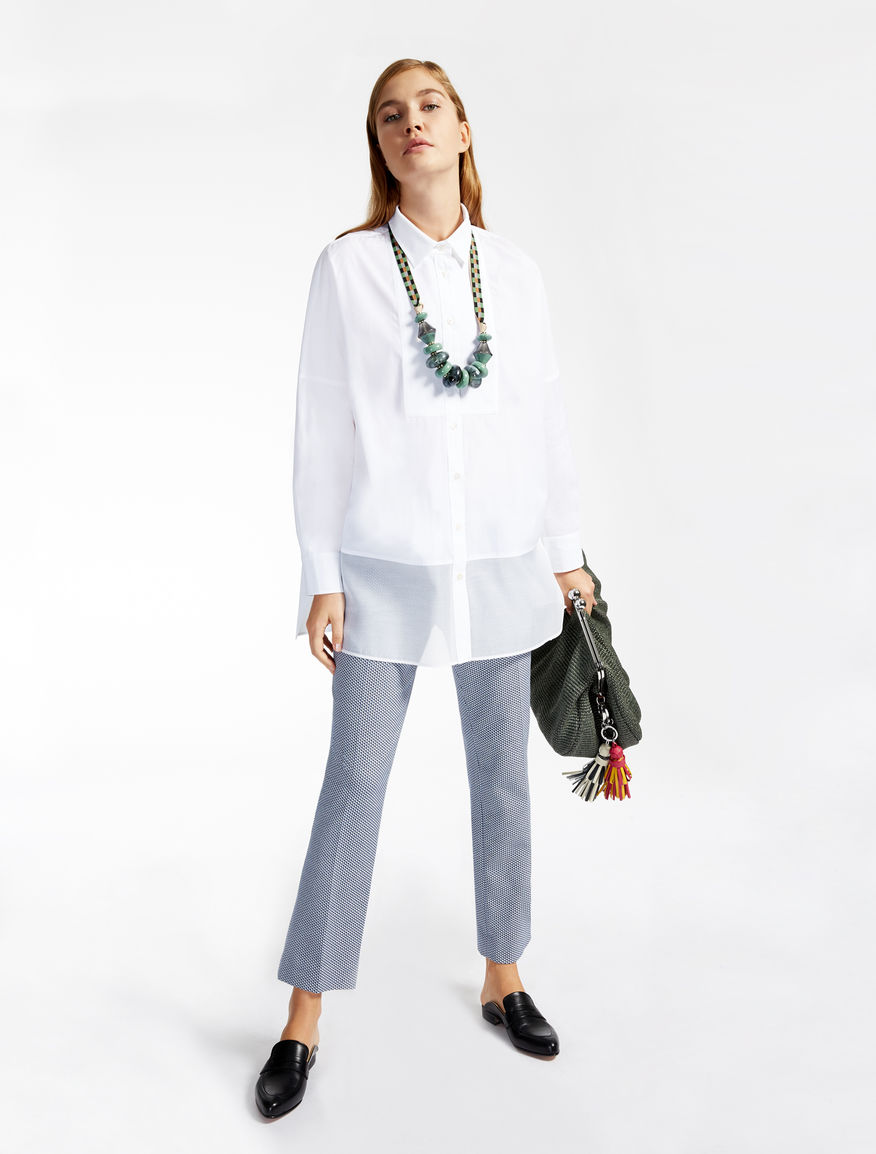 Stretch cotton trousers Weekend Maxmara Stretch cotton trousers Weekend Maxmara