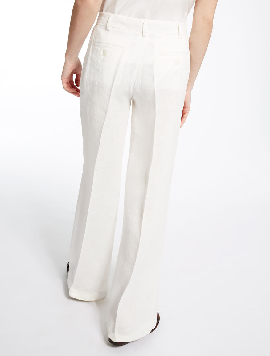 Pure linen trousers Weekend Maxmara Pure linen trousers Weekend Maxmara