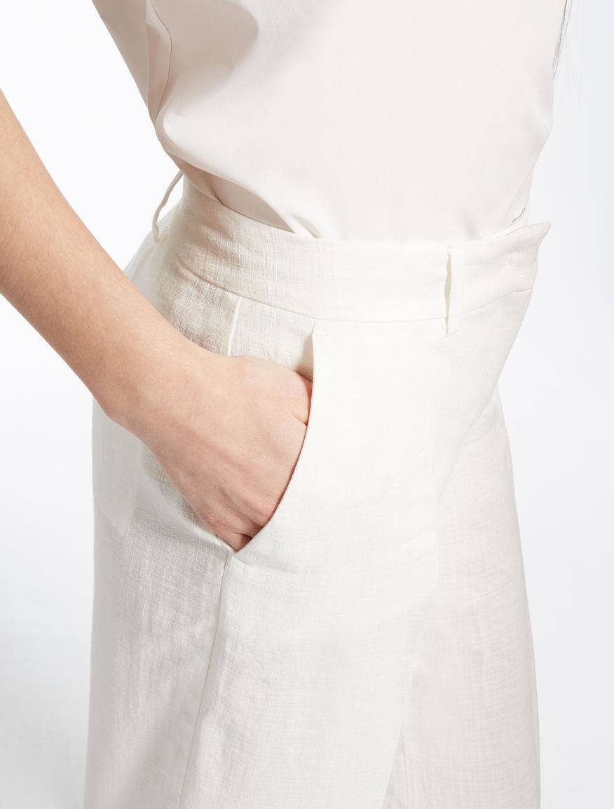 Pure linen trousers Weekend Maxmara Pure linen trousers Weekend Maxmara