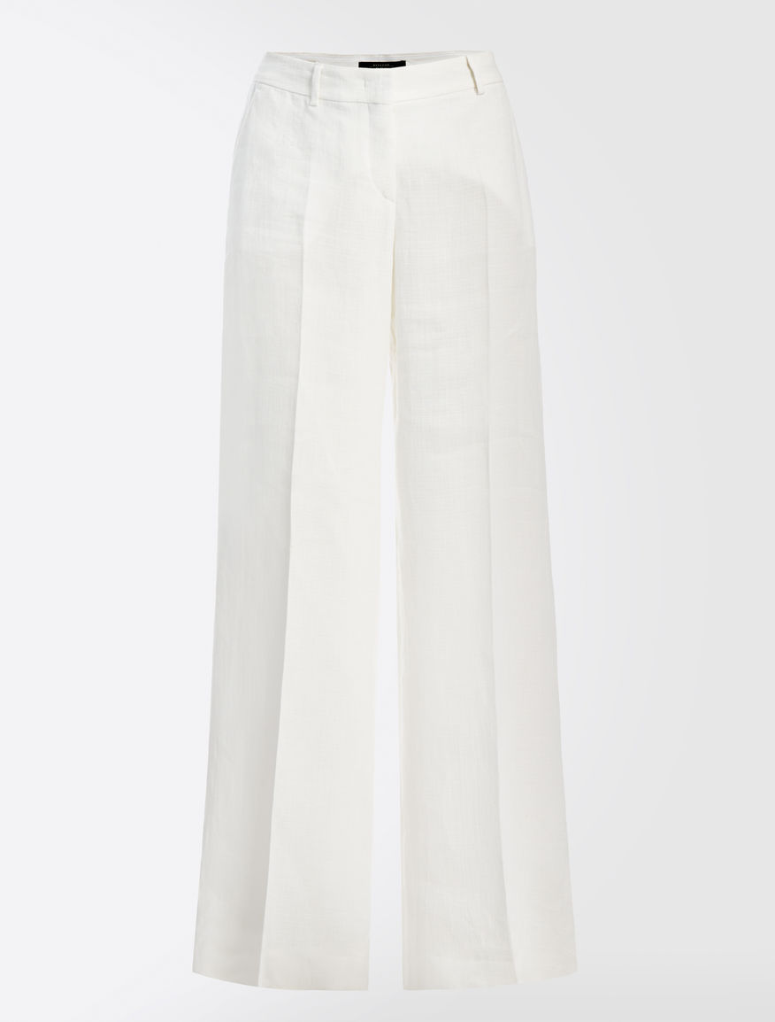 Pure linen trousers Weekend Maxmara Pure linen trousers Weekend Maxmara