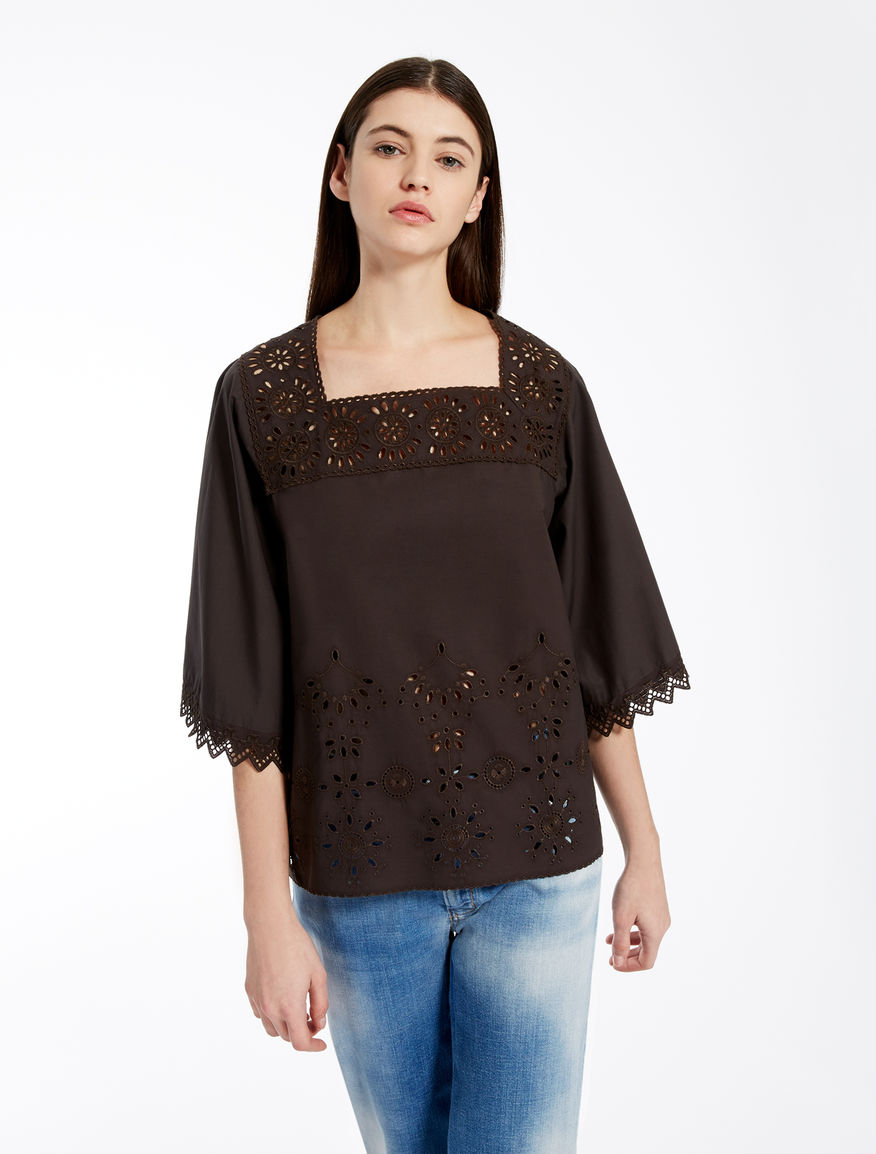Cotton poplin blouse Weekend Maxmara Cotton poplin blouse Weekend Maxmara