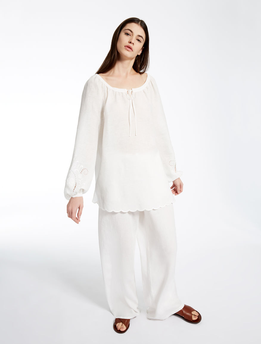 Pure linen blouse Weekend Maxmara Pure linen blouse Weekend Maxmara