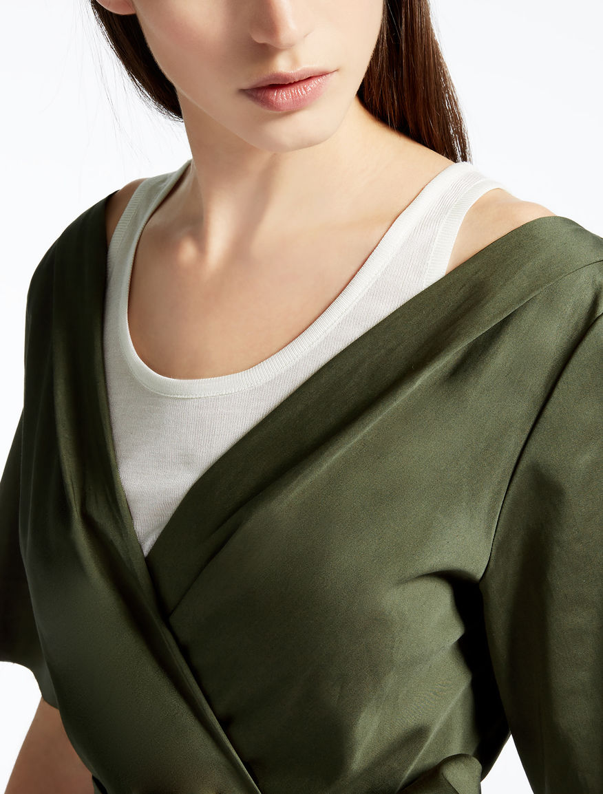Cotton satin dress Weekend Maxmara Cotton satin dress Weekend Maxmara