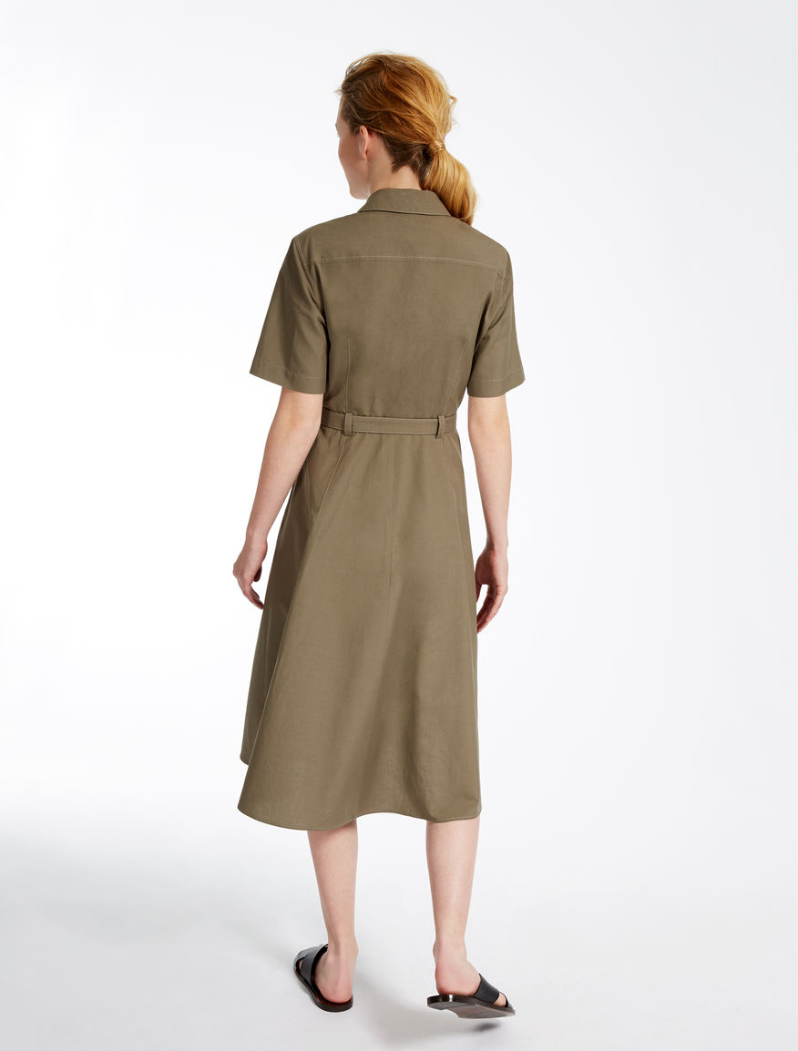 Cotton and linen dress Weekend Maxmara Cotton and linen dress Weekend Maxmara