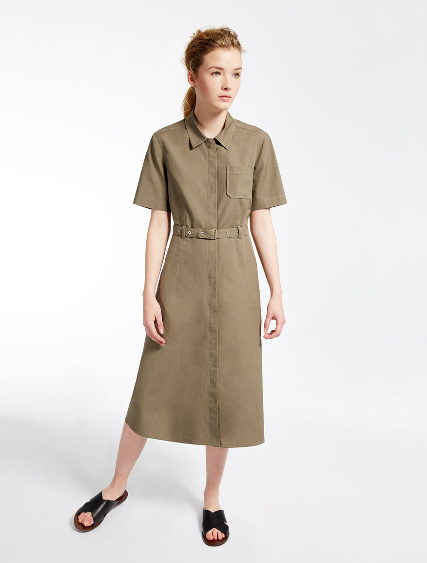 Cotton and linen dress Weekend Maxmara Cotton and linen dress Weekend Maxmara