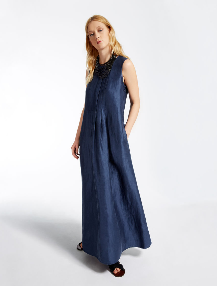 Linen and silk dress Weekend Maxmara Linen and silk dress Weekend Maxmara