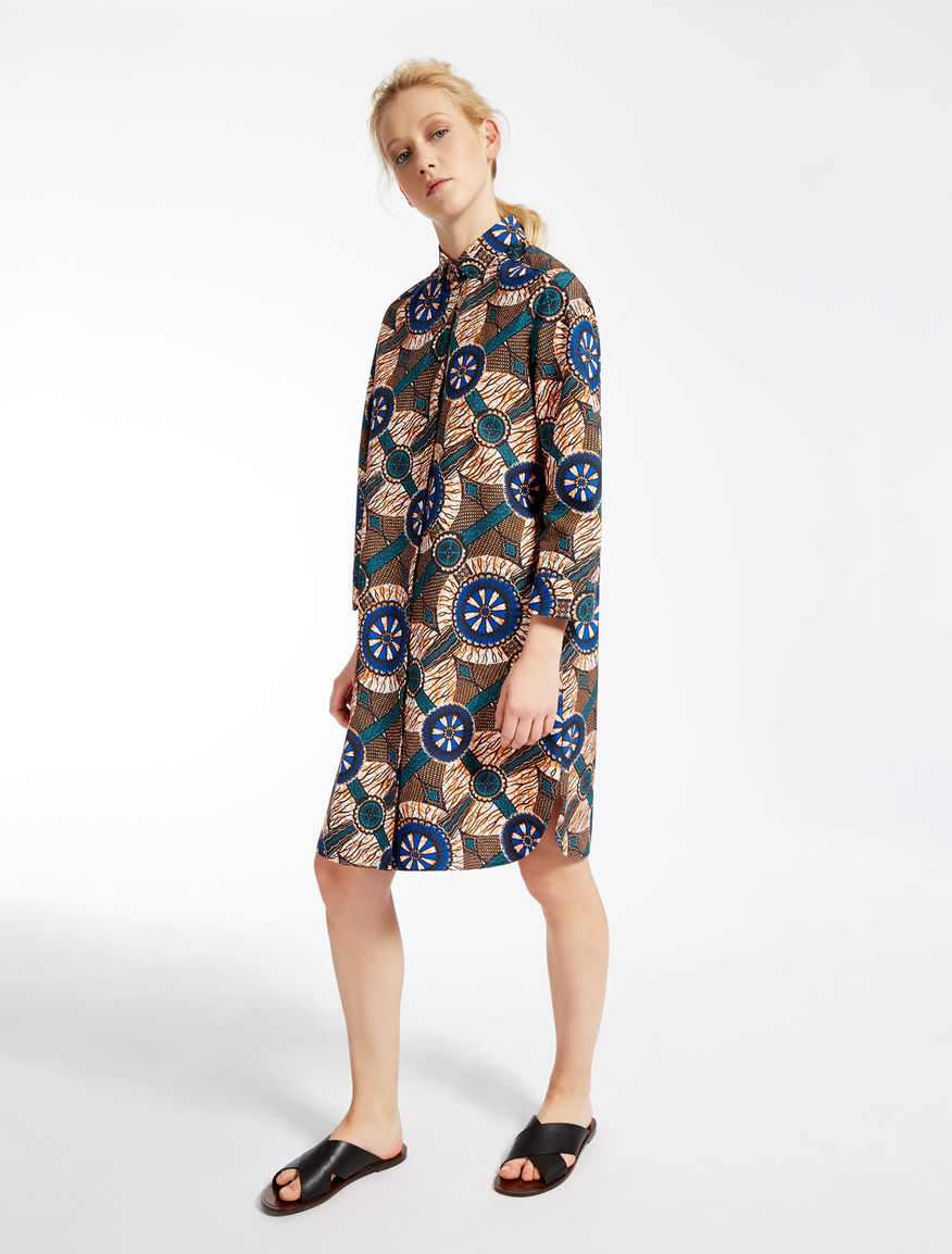 Cotton poplin dress Weekend Maxmara Cotton poplin dress Weekend Maxmara